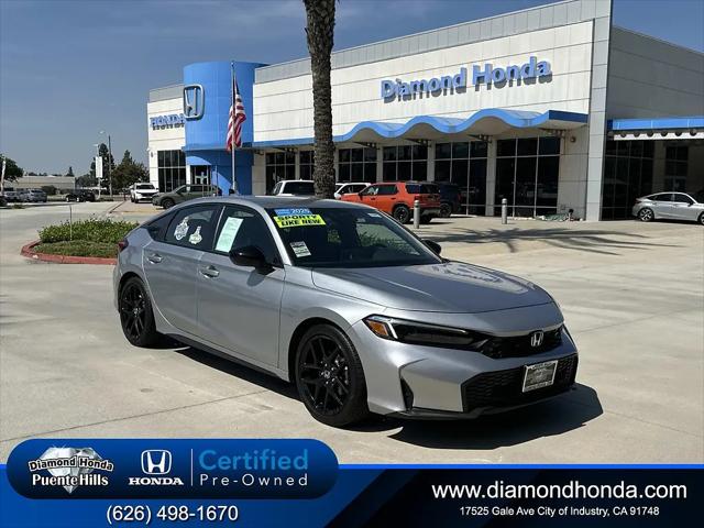 2025 Honda Civic Sport for sale in City Of Industry, CA