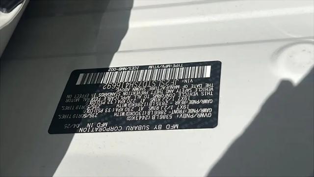 2025 Subaru Forester Touring Hybrid