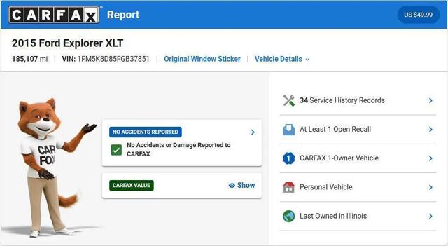 2015 Ford Explorer XLT
