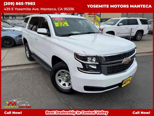 2016 Chevrolet Tahoe Commercial for sale in Manteca, CA