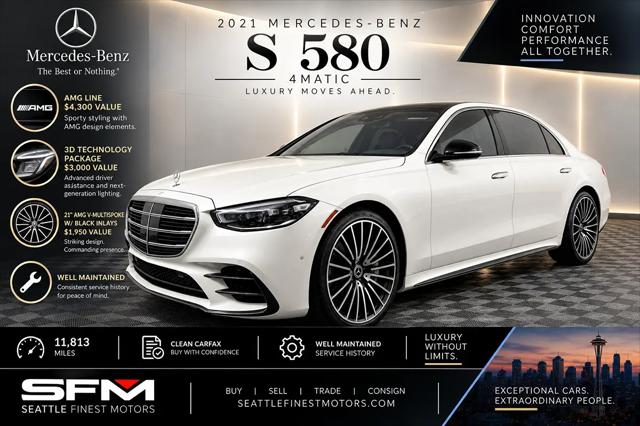 2021 Mercedes-Benz S 580 4MATIC for sale in Lynnwood, WA
