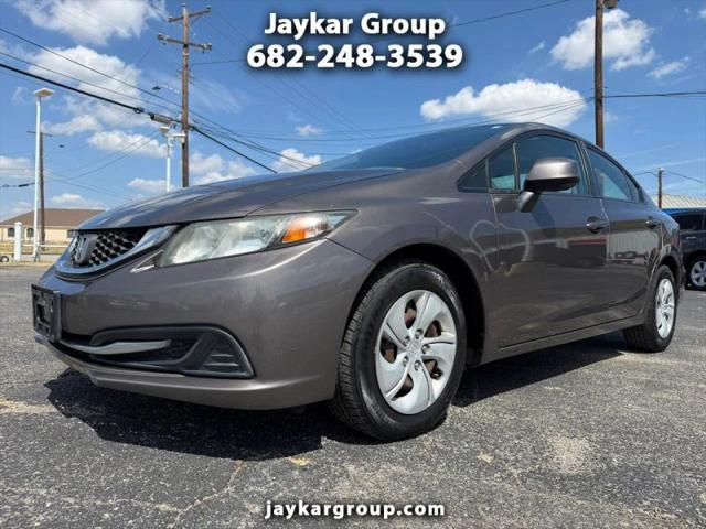 2013 Honda Civic LX for sale in Arlington, TX