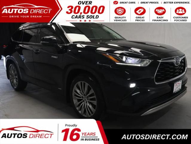 2021 Toyota Highlander Hybrid Platinum for sale in Fredericksburg, VA