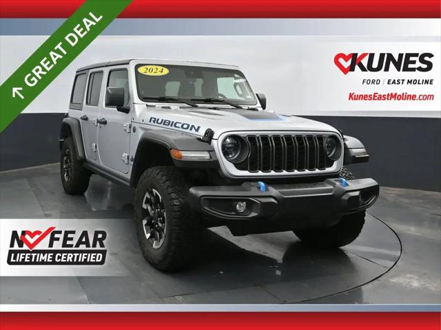 2024 Jeep Wrangler 4xe Rubicon 4xe for sale in East Moline, IL