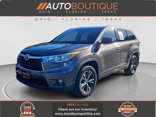 2016 Toyota Highlander XLE V6 for sale in Columbus, OH