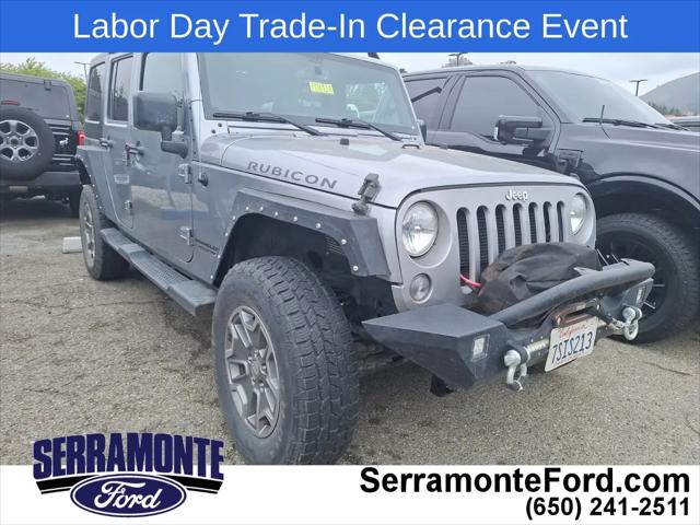 2016 Jeep Wrangler Unlimited Rubicon for sale in Colma, CA