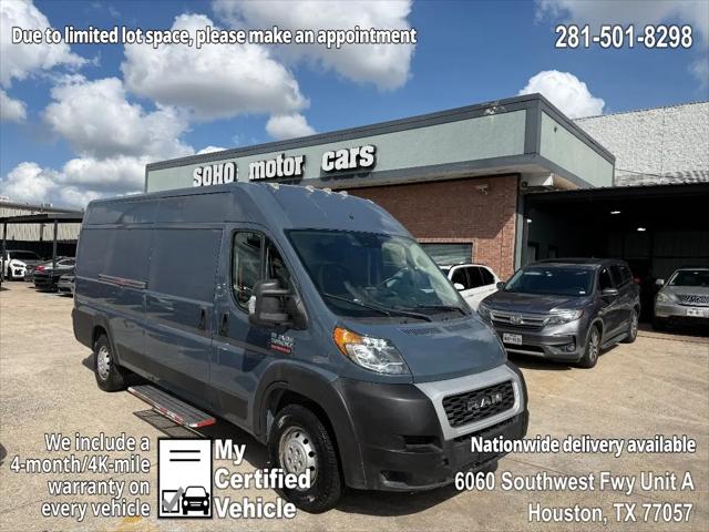 2021 Ram ProMaster Cargo Van High Roof 159 WB EXT for sale in Houston, TX