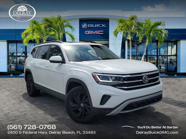 2022 Volkswagen Atlas 3.6L V6 SE w/Technology for sale in Delray Beach, FL