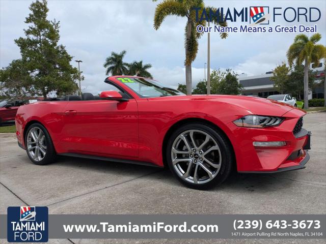 2022 Ford Mustang EcoBoost Premium Convertible for sale in Naples, FL