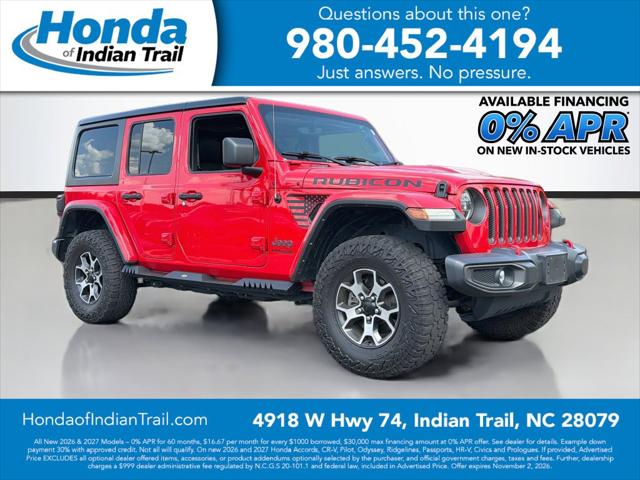 2021 Jeep Wrangler Rubicon 4x4 for sale in Indian Trail, NC