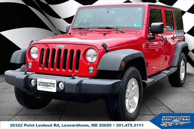 2014 Jeep Wrangler Unlimited Sport for sale in Prince Frederick, MD