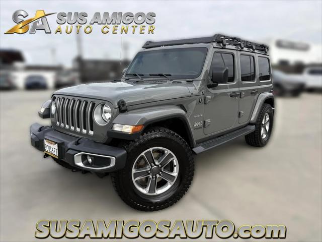 2018 Jeep Wrangler Unlimited Sahara 4x4 for sale in El Monte, CA