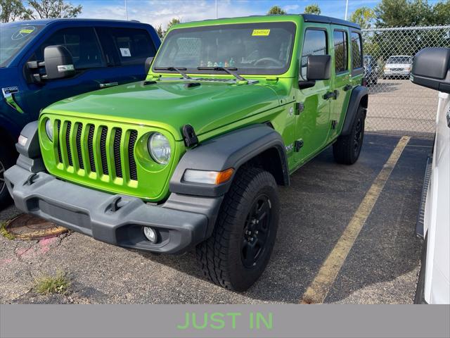 2018 Jeep Wrangler Unlimited Sport 4x4 for sale in Sterling Heights , MI