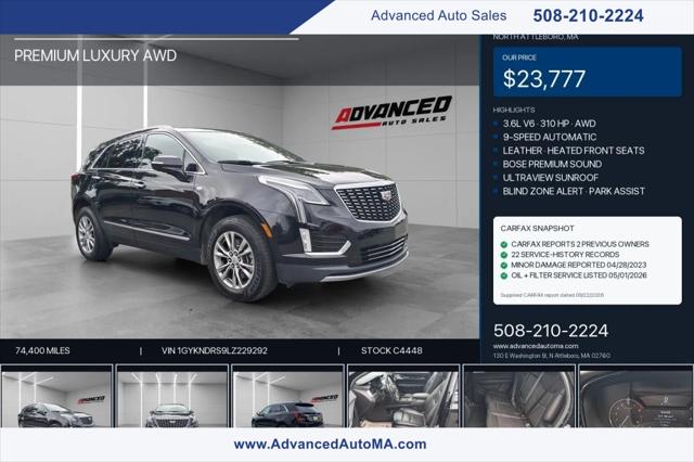 2020 Cadillac XT5 AWD Premium Luxury for sale in North Attleborough, MA