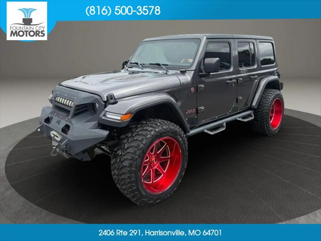 2018 Jeep Wrangler Unlimited Rubicon 4x4 for sale in Harrisonville, MO