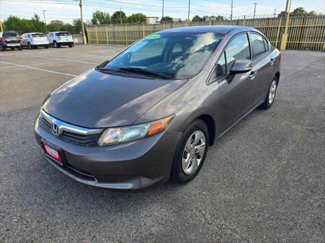 2012 Honda Civic LX for sale in Dallas, TX