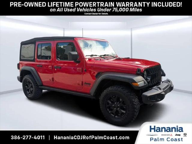 2021 Jeep Wrangler Willys 4x4 for sale in Palm Coast, FL