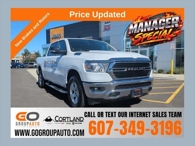 2020 Ram 1500 Big Horn Crew Cab 4x4 57 Box for sale in Cortland, NY