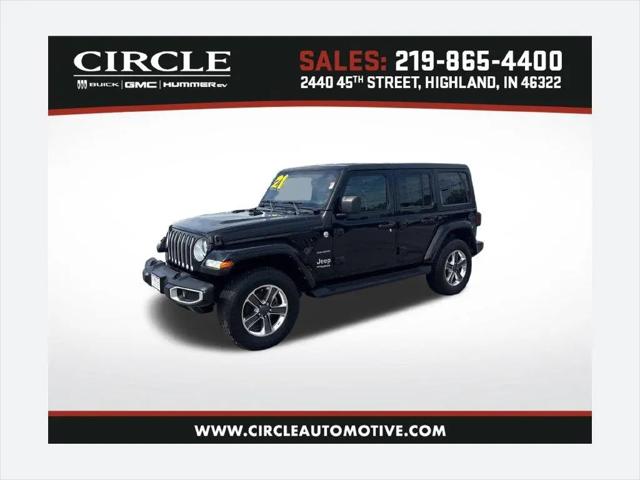 2021 Jeep Wrangler Unlimited Sahara for sale in Highland, IN