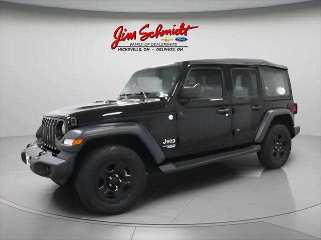 2018 Jeep Wrangler Unlimited Sport 4x4 for sale in Hicksville, OH