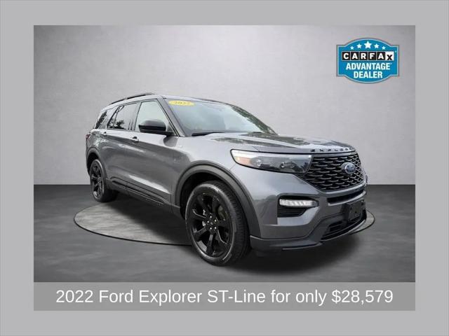 2022 Ford Explorer ST-Line for sale in Auburn, MA