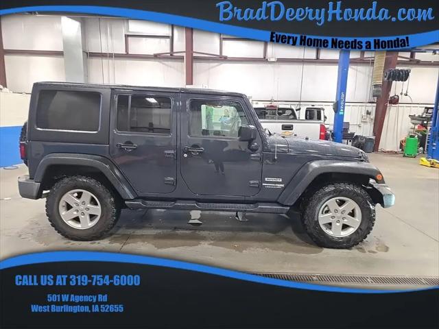 2018 Jeep Wrangler JK Unlimited Sport S 4x4 for sale in West Burlington, IA