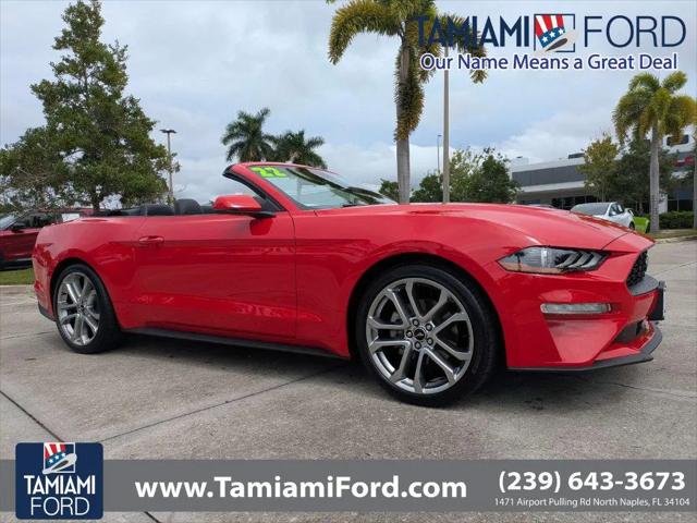 2022 Ford Mustang EcoBoost Premium Convertible for sale in Naples, FL