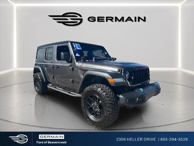 2024 Jeep Wrangler 4-Door Willys 4x4 for sale in Dayton, OH