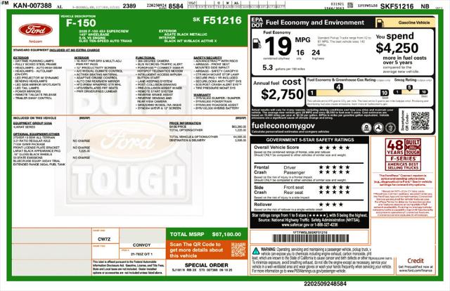 Used 2025 Ford F-150 LARIAT For Sale in Muscle Shoals, AL