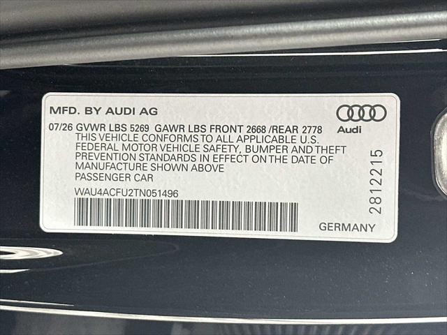 2026 Audi A5 Premium TFSI quattro S tronic