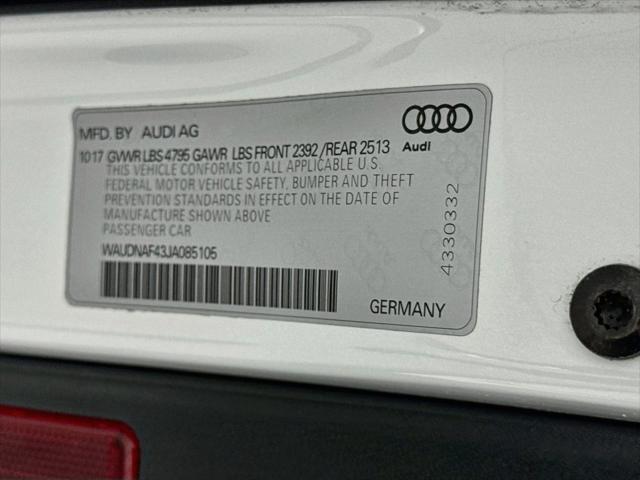 2018 Audi A4 2.0T Premium