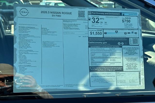 2026 Nissan Rogue SV
