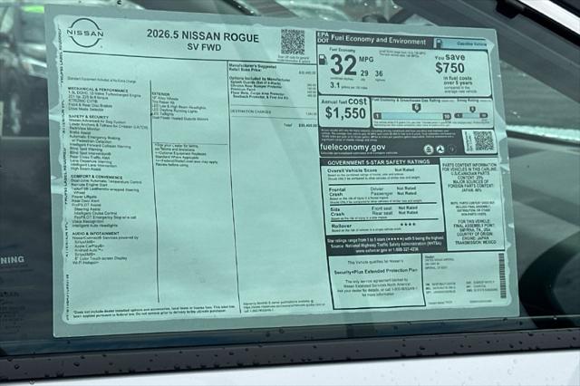 2026 Nissan Rogue SV