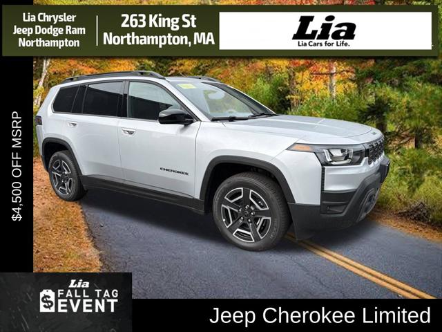 2026 Jeep Cherokee Limited 4x4 for sale in Northampton, MA