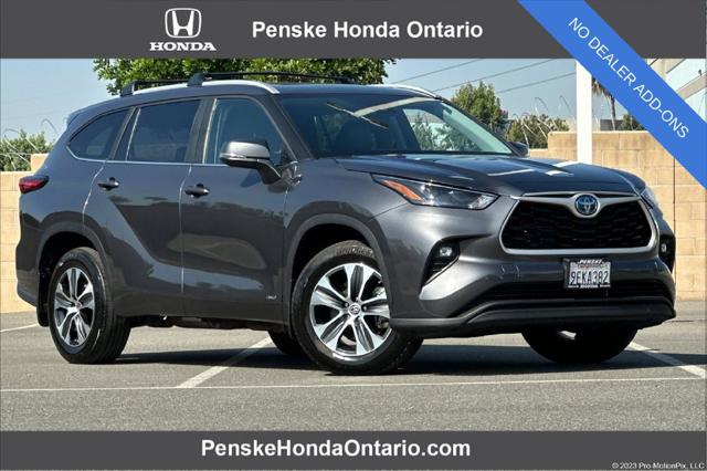 2023 Toyota Highlander Hybrid XLE for sale in Ontario, CA