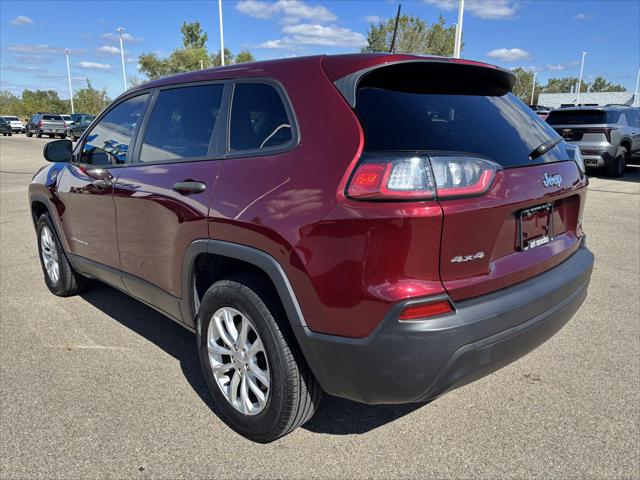Used 2021 Jeep Cherokee Sport For Sale in Jackson, MI