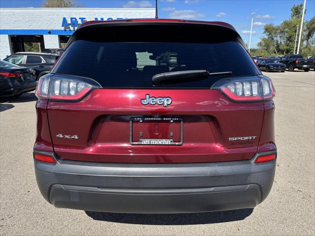 Used 2021 Jeep Cherokee Sport For Sale in Jackson, MI