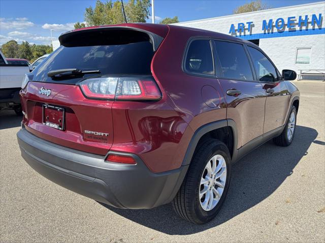 Used 2021 Jeep Cherokee Sport For Sale in Jackson, MI