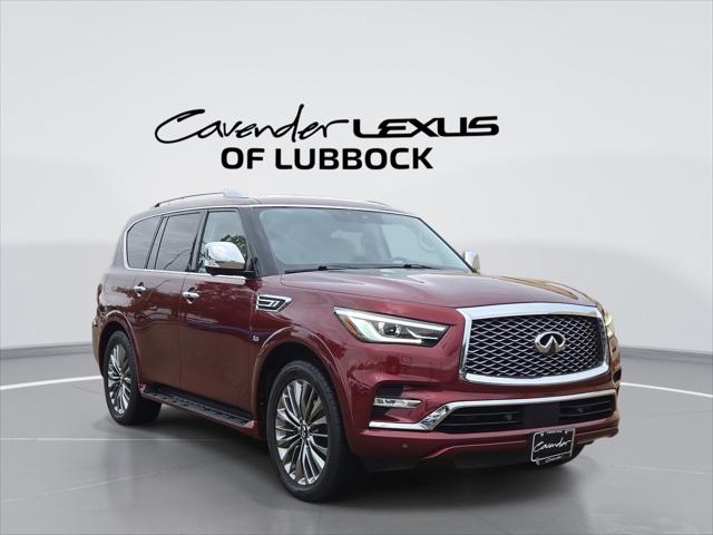 2020 INFINITI QX80 LUXE AWD for sale in Lubbock, TX