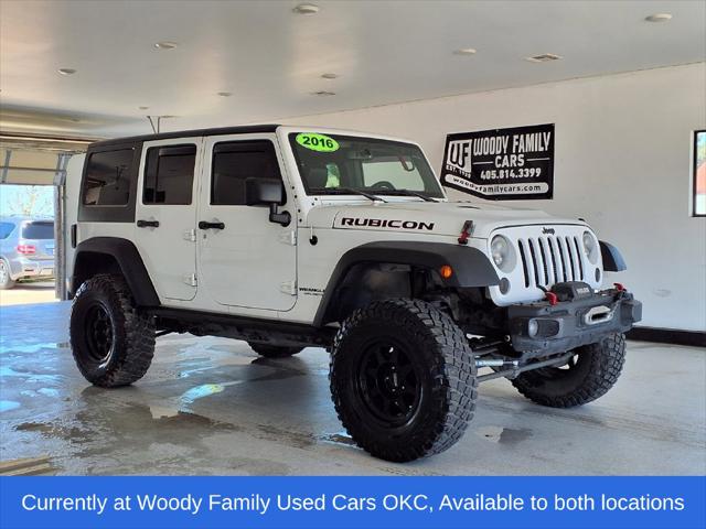 2016 Jeep Wrangler Unlimited Rubicon Hard Rock for sale in Madill, OK