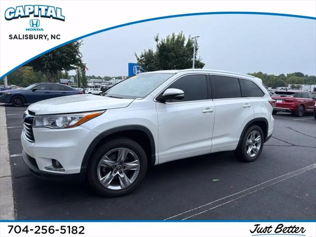 2016 Toyota Highlander Limited Platinum V6 for sale in Salisbury, NC