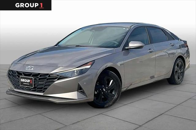 2022 Hyundai Elantra Hybrid Blue for sale in San Antonio, TX