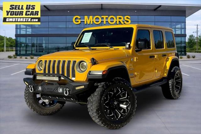 2019 Jeep Wrangler Unlimited Sahara for sale in Tomball, TX