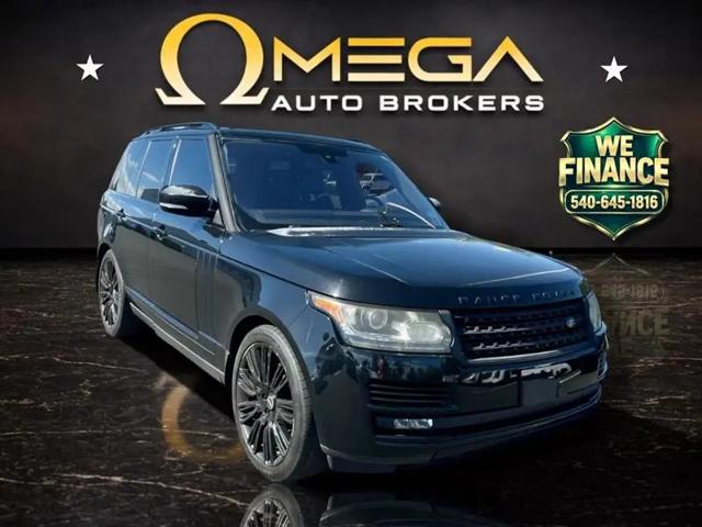 2016 Land Rover Range Rover Supercharged for sale in Fredericksburg, VA