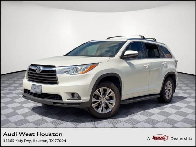 2015 Toyota Highlander XLE V6 for sale in Houston, TX