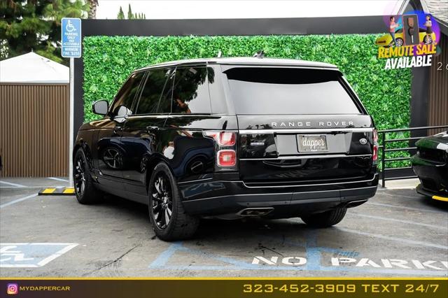 2019 Land Rover Range Rover 3.0L V6 Turbocharged Diesel HSE Td6