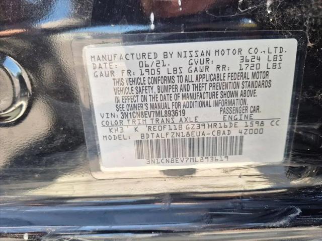 2021 Nissan Versa SV Xtronic CVT