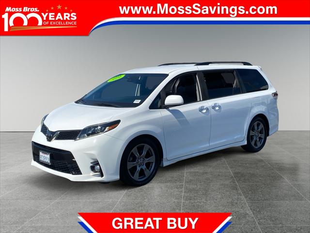2019 Toyota Sienna SE 8 Passenger for sale in Moreno Valley, CA