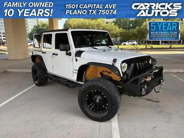 2018 Jeep Wrangler JK Unlimited Sport S 4x4 for sale in Plano, TX