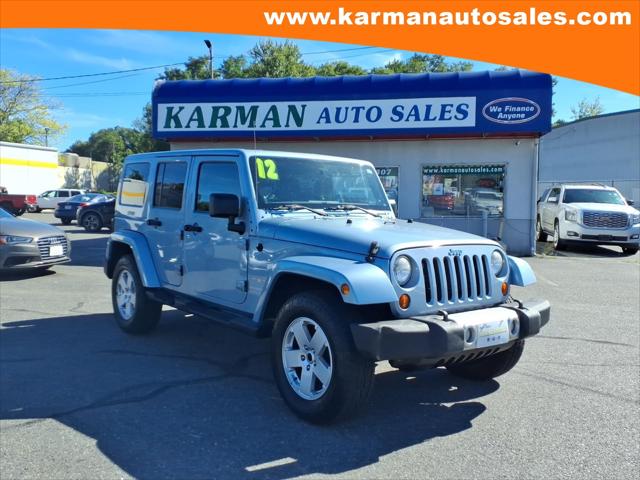 2012 Jeep Wrangler Unlimited Sahara for sale in Lowell, MA